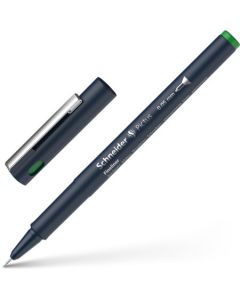 Liner pentru desen tehnic SCHNEIDER Pictus, varf fetru 0.05mm - verde