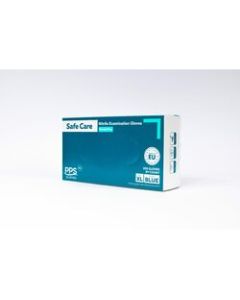 Manusi nitril PPS, unica folosinta, 100 buc/cutie - albastre - marime XL