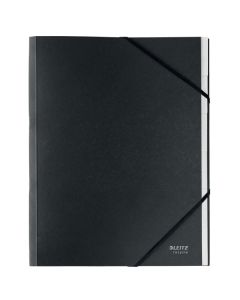 Mapa cu separatoare LEITZ Recycle, carton cu amprenta CO2 neutra, 100% reciclat, certificare Blue Angel
