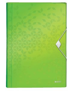 Mapa tip proiect LEITZ WOW, PP, A4, 250 coli, verde