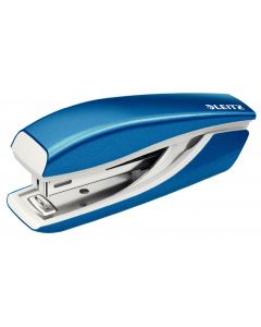 Capsator metalic LEITZ WOW 5528 MINI NeXXt Series, 10 coli, 1000 capse P2 incluse, albastru