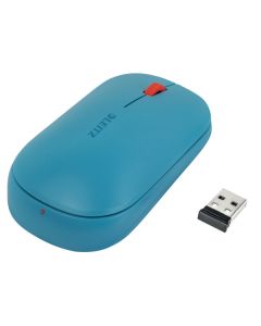 Mouse LEITZ Cosy, conexiune duala, dimensiune medie, albastru celest