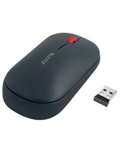 Mouse LEITZ Cosy, conexiune duala, dimensiune medie, gri antracit