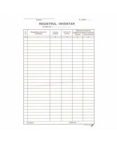 Registru inventar, format A4, 100 coli/carnet