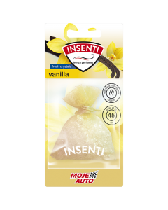 Odorizant auto INSENTI Air Freshener Fresh Crystals - vanilia, 20g