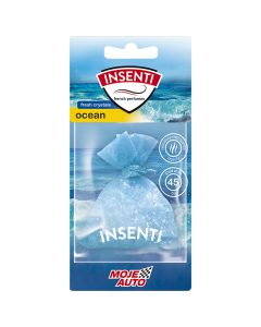 Odorizant auto INSENTI Air Freshener Fresh Crystals - ocean, 20g