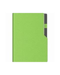 Agenda Precision Ultra A5 cu spirala Apple Green Lined