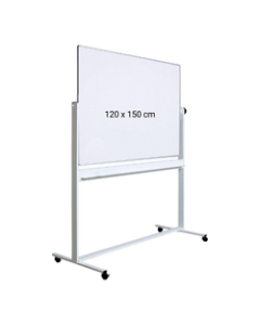 Whiteboard mobil magnetic muntifunctional 120 x 150 cm Optima