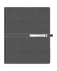 Organizer Precision Trend A5 6 inele Black Lined