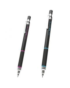Creion mecanic profesional PENAC Protti PRD-105, 0.5mm, metalic cu varf retractabil, cutie cadou-neg