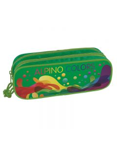 Penar rectangular dublu cu 2 fermoare, ALPINO Colors