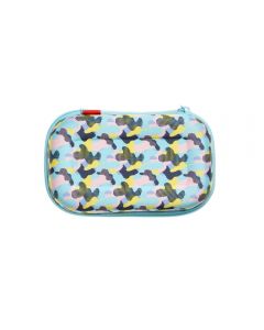 Penar cu fermoar, ZIPIT Mesh - roz camuflaj