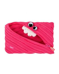 Penar cu fermoar, ZIPIT Party Monster Jumbo - roz