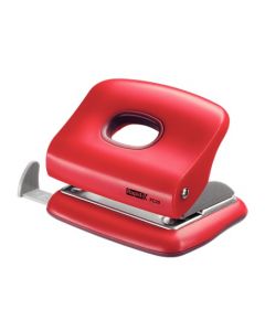 Perforator plastic Rapid FC20, 20 de coli, cutie, rosu