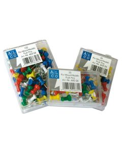 Pioneze panou pluta, 100/cutie, ALCO - asortate