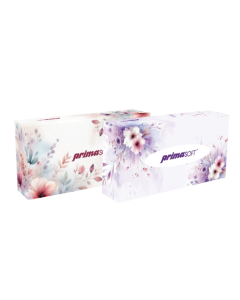 Servetele cosmetice, 2 straturi, 20 x 20cm, 100 buc/cutie, Prima Soft