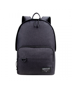 Rucsac BESTLIFE Devon, 44x30x18cm, compartiment laptop 15.6 inch, gri