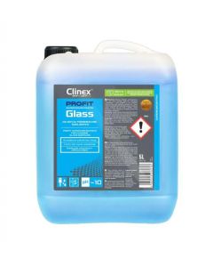 CLINEX PROFIT Glass, 5 litri, solutie superconcentrata, pentru curatat suprafete si obiecte din stic