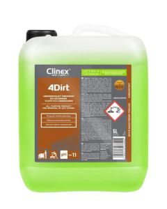 Detergent Concentrat Universal CLINEX 4 Dirt - 5 Litri pentru Degresare și Curățare Suprafețe Murdare