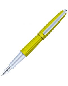 Stilou Diplomat Aero, cu penita M, din otel inoxidabil - citrus chrom