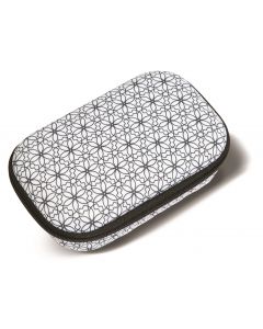 Penar cu fermoar, ZIPIT Color In Storage box - Small Flowers