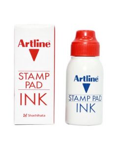 Tus ARTLINE, pentru stampile, 50ml - rosu