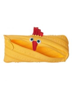 Penar cu fermoar, ZIPIT Animals - pui - galben deschis