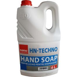 Sapun lichid, 4 litri, SANO HN Tehno - albastru