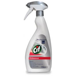 CIF Professional Washroom 2 in1, cu pulverizator, pentru curatare baie,  750ml