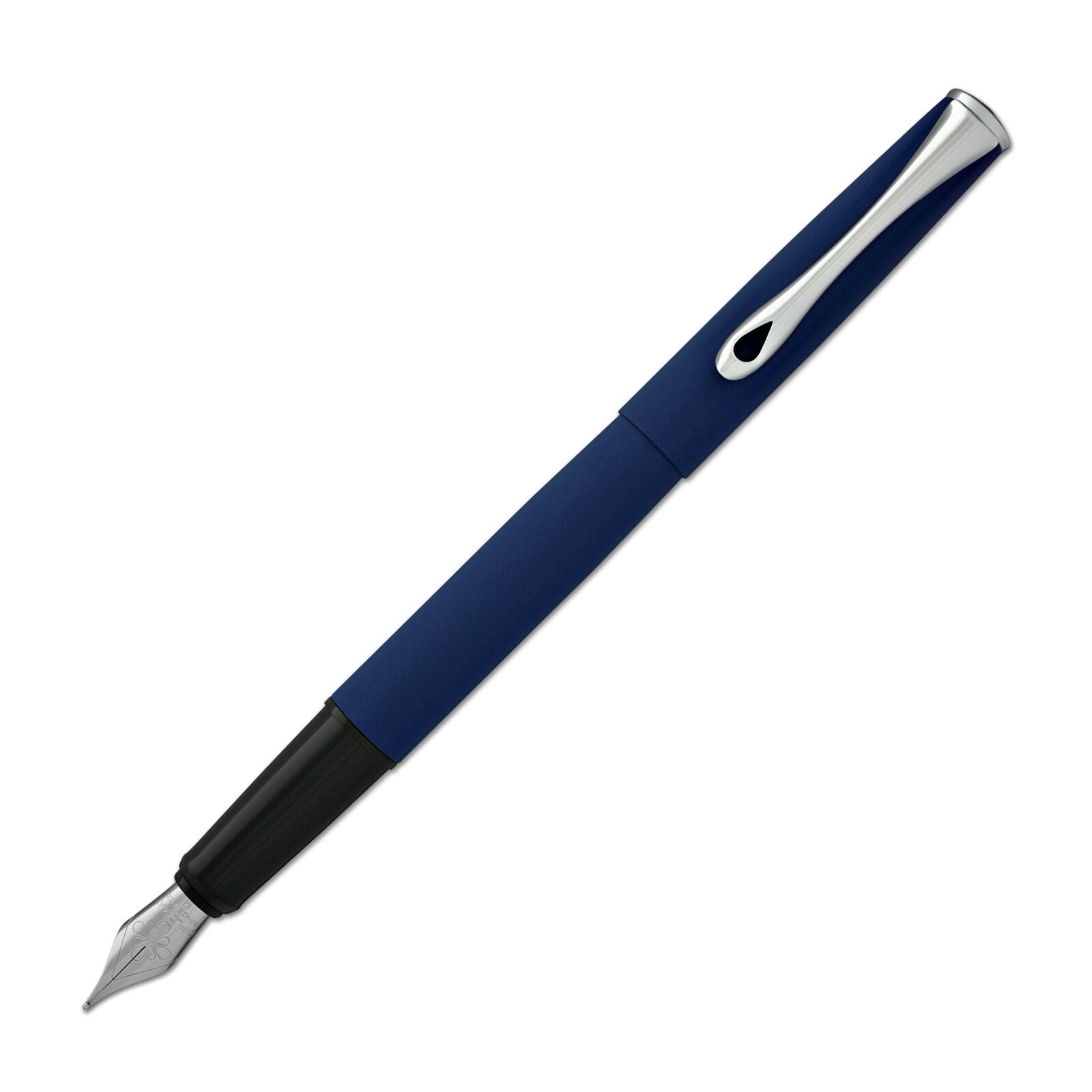 Pixuri Diplomat, Stilou Diplomat Esteem, cu penita M, din otel inoxidabil - lapis blue - vectordirect.ro