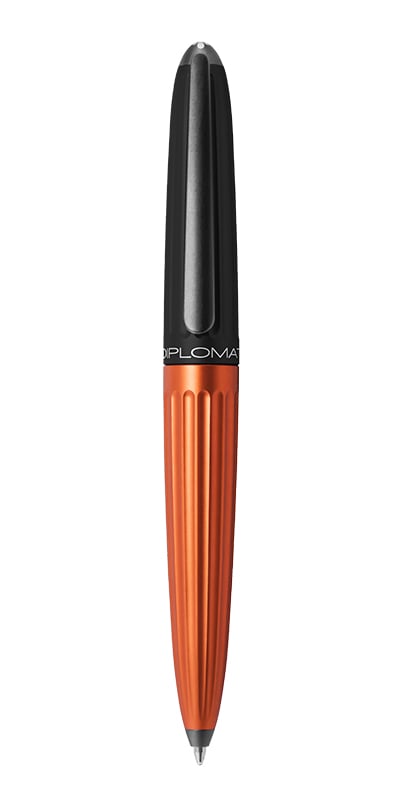 Toate produsele, Pix easyflow Diplomat Aero - black orange - vectordirect.ro