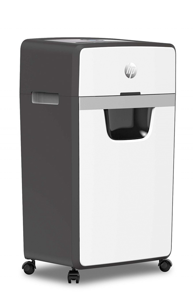 Laminatoare, folii laminare, Distrugator de documente HP OneShred 16MC - 16 coli, micro cut (2 x 15mm), nivel securitate 5 - vectordirect.ro