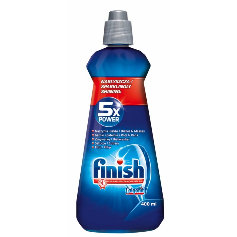 Curatare bucatarii, FINISH, solutie clatire vase, pentru masina automata, 400ml - vectordirect.ro
