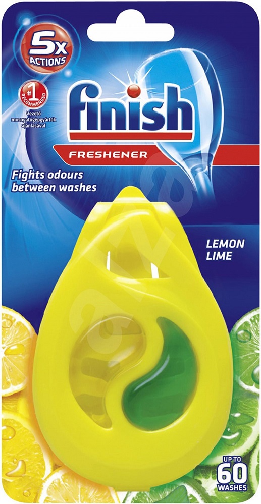 Curatare bucatarii, FINISH Lemon & Lime, odorizant pentru masina de spalat vase, 8.5 grame - vectordirect.ro