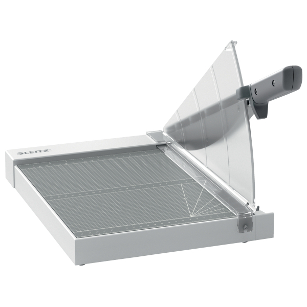 Laminatoare, folii laminare, Ghilotina LEITZ Home Precision, A4, 8 coli, gri - vectordirect.ro