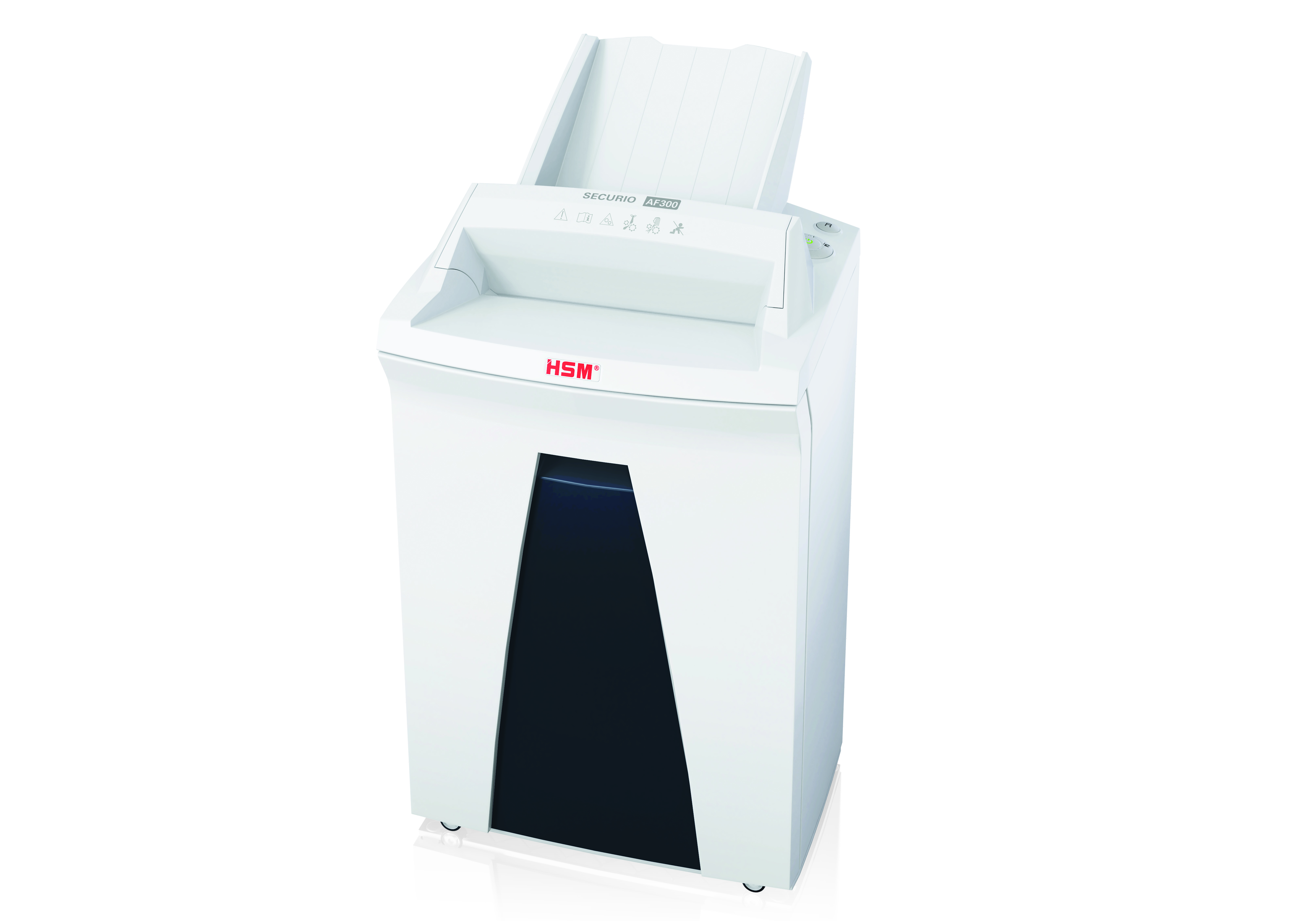 Echipamente birou, Distrugator documente automat HSM Securio AF300, 6 coli, cross cut (0.78 x 11mm), securitate 6 - vectordirect.ro