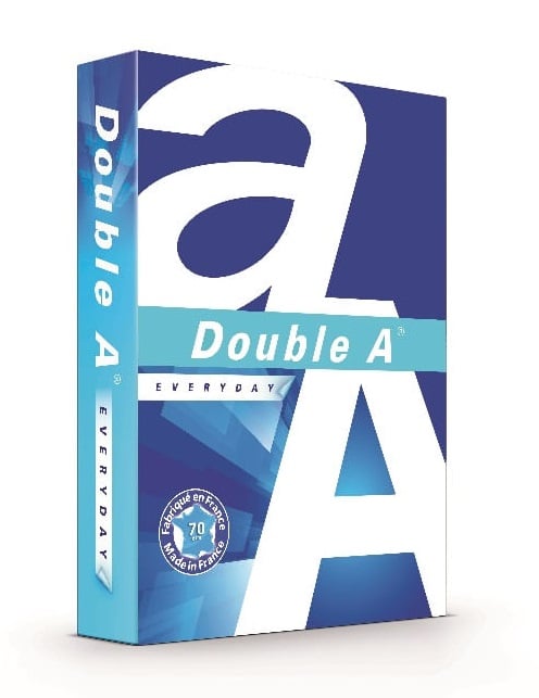 Hartie alba pentru copiator A4, 70g/mp, 500coli/top, clasa A, Double A Everyday