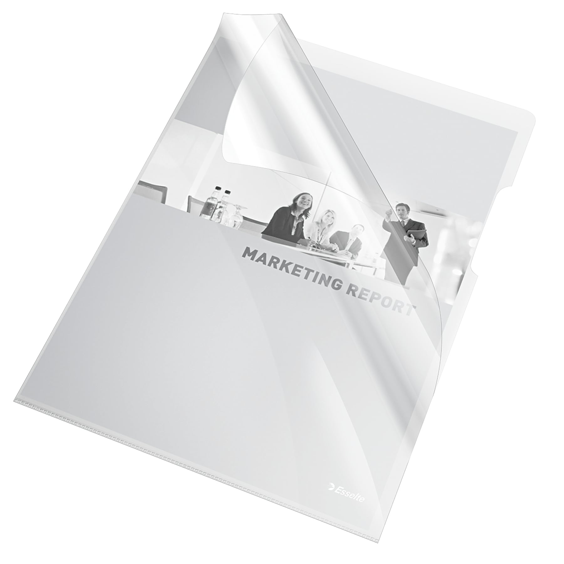 Mapa de protectie ESSELTE, A4, 150 mic, 25 buc/set, cristal
