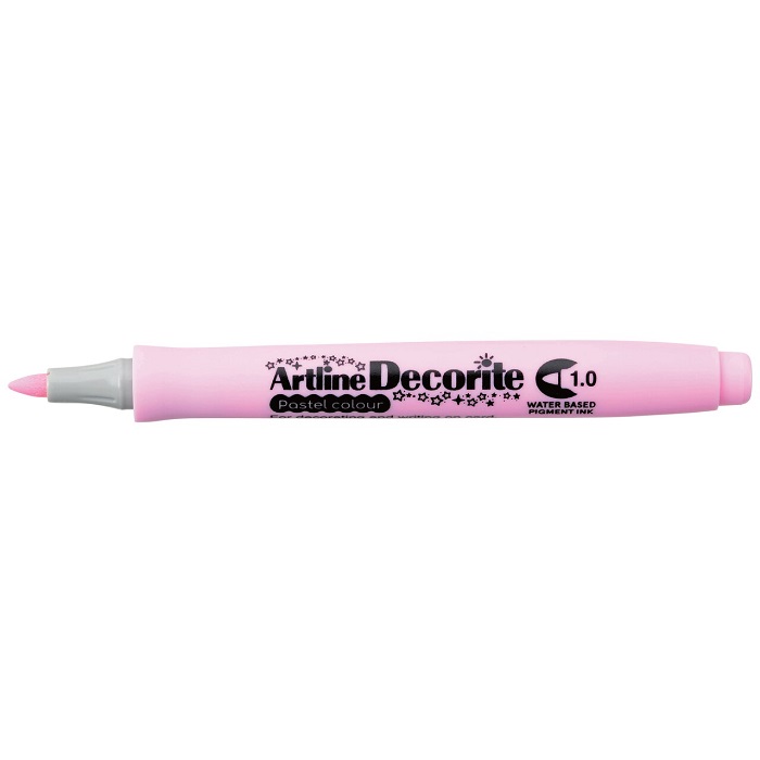 Toate produsele, Marker ARTLINE Decorite, varf rotund 1.0mm - roz pastel - vectordirect.ro