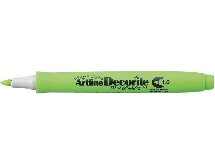 Pixuri Pilot, Marker ARTLINE Decorite, varf rotund 1.0mm - vernil - vectordirect.ro