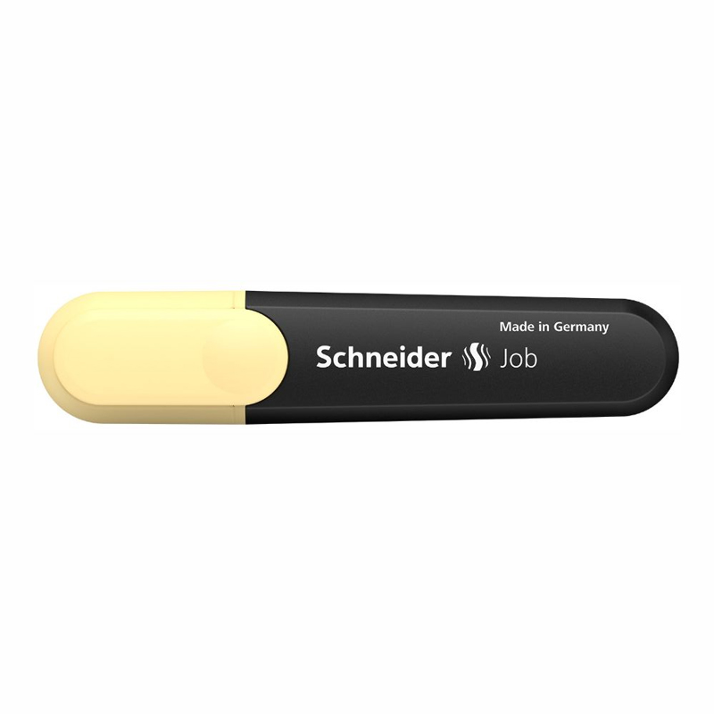 Toate produsele, Textmarker SCHNEIDER Job Pastel, varf tesit 1+5mm - vanilie - vectordirect.ro