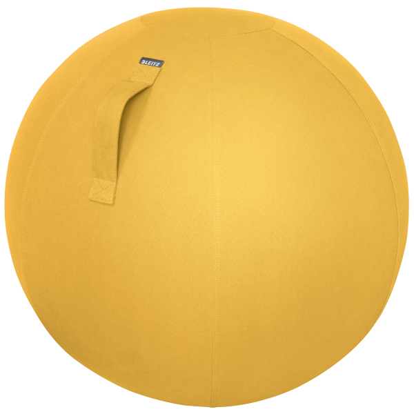 Birou, Minge ergonomica LEITZ Cosy, pentru sezut sau fitness, galben chihlimbar - vectordirect.ro
