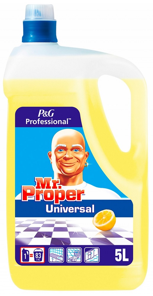 Mr. Proper, Mr. PROPER Professional Lemon, detergent lichid universal, 5 litri - vectordirect.ro