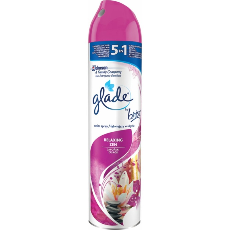 Prosoape hartie, GLADE Japanese garden, odorizant camera, spray - 300ml - vectordirect.ro