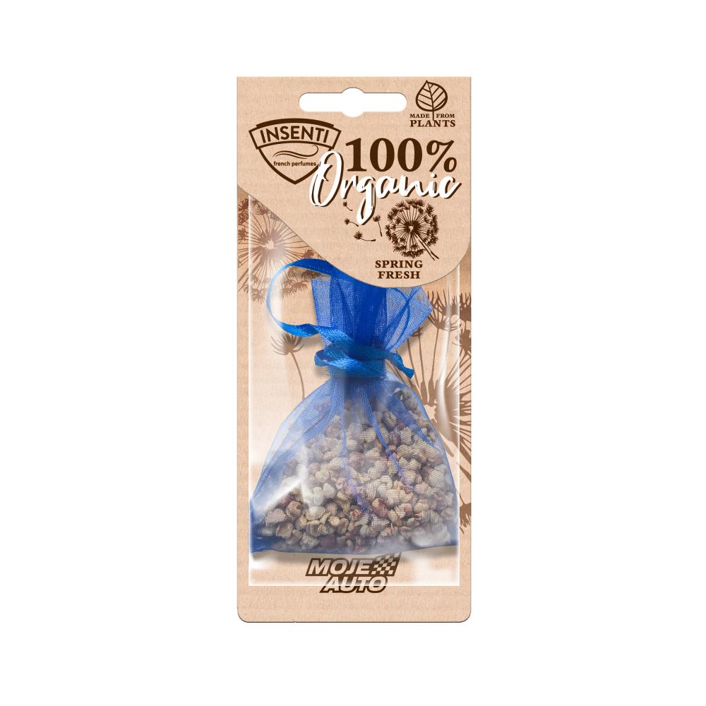 Odorizant auto INSENTI Air Freshener Organic Fresh Bag - spring fresh, 15g