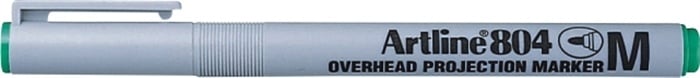Pixuri BIC, OHP Non-Permanent marker ARTLINE 804, varf mediu - 1.0mm - verde - vectordirect.ro