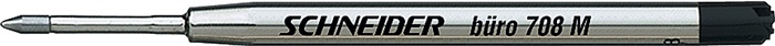 Rezerva metalica SCHNEIDER buro 708M (tip Parker) - negru