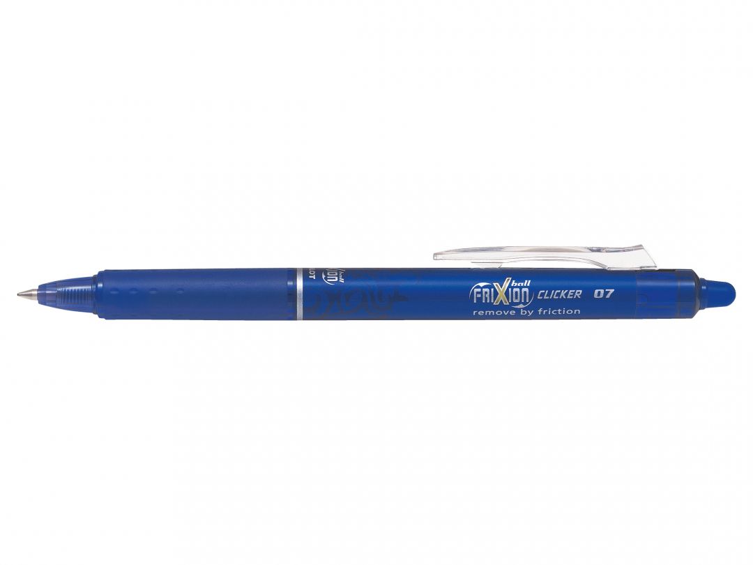 Pilot, Roller PILOT Frixion Clicker, 0,7mm, albastru - vectordirect.ro