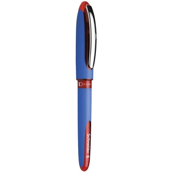 Toate produsele, Roller cu cerneala SCHNEIDER One Hybrid C, ball point 0.3mm - scriere rosie - vectordirect.ro