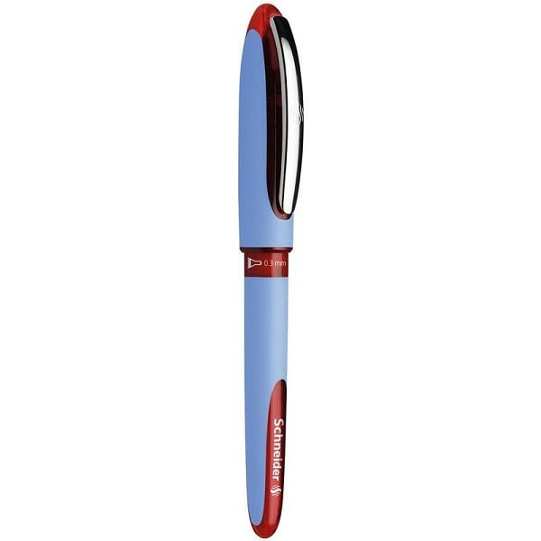 Corectoare, Roller cu cerneala SCHNEIDER One Hybrid N, needle point 0.3mm - scriere rosie - vectordirect.ro